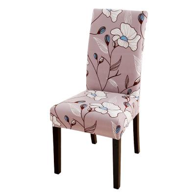 China Print Durable Chair Cover Elastic Home Dining Chair Covers Spandex Multifunctional Elastic Fabric Universal Stretch Cover for sale