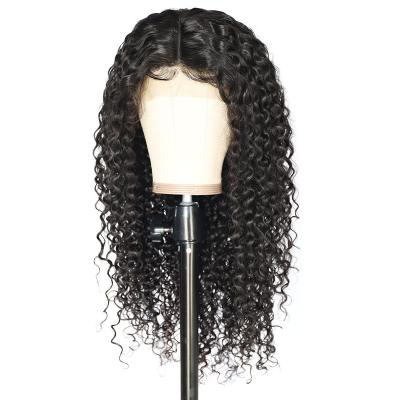 China Curly Unprocessed Virgin Hair Style Hd Full Lace Human Hair Lace Wig for sale