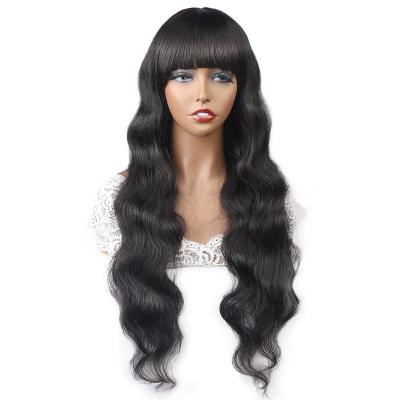 China Machine Made Body Wig Headband Wig Hair For Black Women for sale