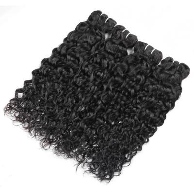 China Factory Price Water Wave 8A Remy Hair Extensions Hair Weaving for sale