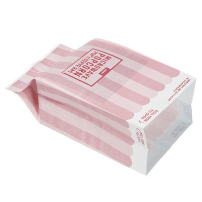 China Custom Logo Eco Friendly Microwave Popcorn Wrapping Peper Bags Printed zu verkaufen