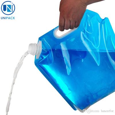 China Foldable Liquid Packaging Bag 5 Liters Water Bag 320*300mm for sale