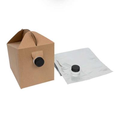 China Customized high temperature and leak proof filling hot drink coffee special aseptic bib bag packaging bag in box packing for sale