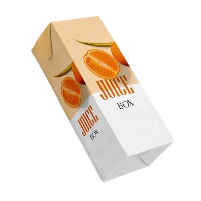 China unipack custom milk juice coffee drink filling special high quality aseptic composite brick pack carton box packaging en venta