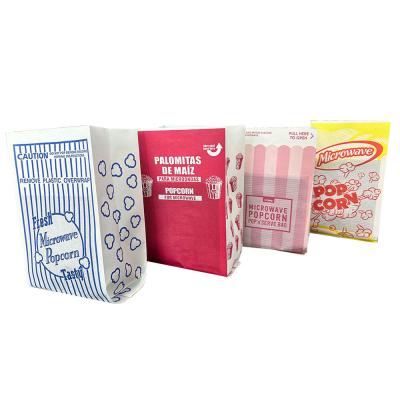 중국 UNIPACK composite laminated oil-proof waterproof fluoride-free microwave popcorn food kraft paper bag packaging 판매용