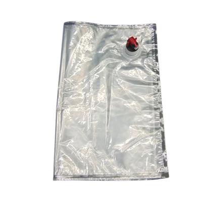 中国 UNIPACK aseptic transparent plastic packaging BIB Bag wine juice liquid Bag In Box 販売のため