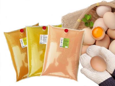 中国 Unipack egg liquid BIB packing food storage aseptic bag-in-box transparent liquid packaging 販売のため