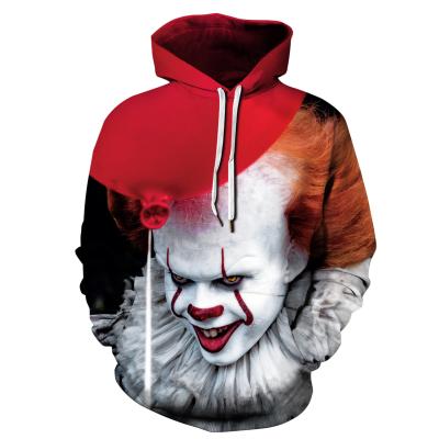 China 2021 New Arrival Breathable Autumn Spring Customized Hoodies For Women Clown Print Hooded Long Sleeve Loose Sweatshirts Women Clothing for sale