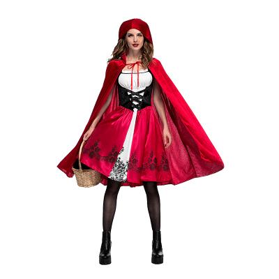 China Anti-pilling 2021 New Halloween Hallows All Day 2 Pieces Skirts Set For Women Girls Coat Outer Party Cosplay Hood Sets Women Clothing for sale