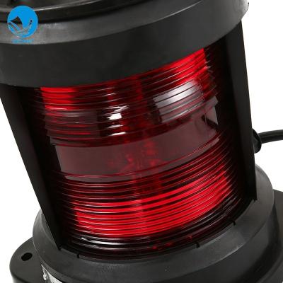 China CXH2-11P Marine Single Deck Red Color Marine Signal Light Port Side Plastic Signal Light Construction for sale