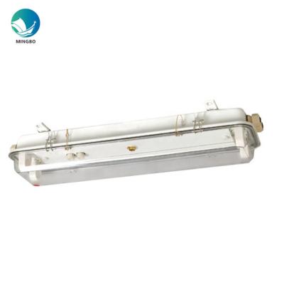 China JCY22-2 2 x18w/ t8 outdoor tube pendant waterproof marine fluorescent light for sale