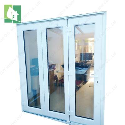 China Multi Function PVC Door Plastic Folding Interior Sliding Door Folding Sliding Door PVC Roller With Cheap Price for sale