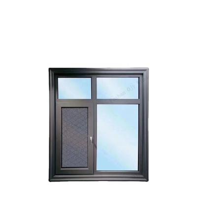 China Magnetic Screen Standard Used Sliding Glass Windows And Aluminum Windows Doors Security Window for sale