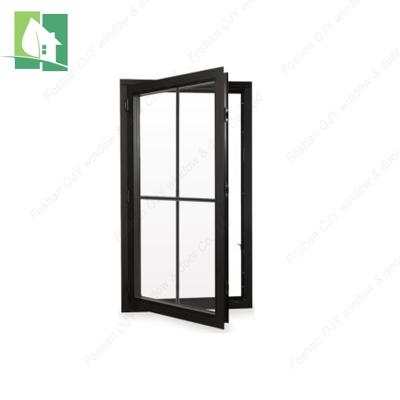 China Factory Price Aluminum Window Style House Building Industrial Classic Hot Swing Casement Window for sale