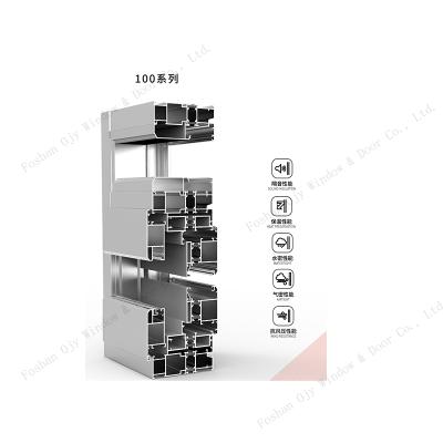 China Heat Insulation Modern Design Exterior Double Glass Door Aluminum House Casement Hinged Door for sale