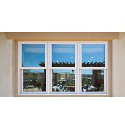 China Modern Bahamian home upvc casement windows pull handle upvc sliding windows vertical hurricane for sale