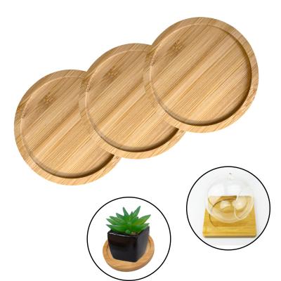 China 6 pak 9cm Ronde Lege van het de Barhuis van Bamboeonderleggers voor glazen de Koponderleggers voor glazen Te koop