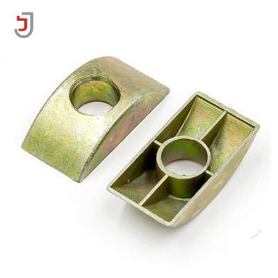 China Countersunk Furniture Connector Nuts Half Moon Nuts Spacer Joint For Connect Furniture for sale