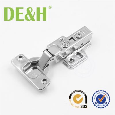 China SS304 Crank Cylindrical Concealed Sideboard 9mm Hinges With Soft Closing for sale