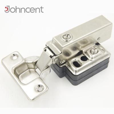 China Soft Close Hydraulic Cabinet Door Cabinet Conceal Hinge With Rubber Jack for sale