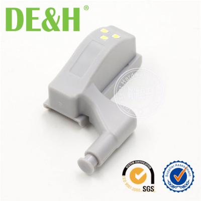 China Plastic+iron China Supplier LED Single Touch Light Hinge With Battery for sale