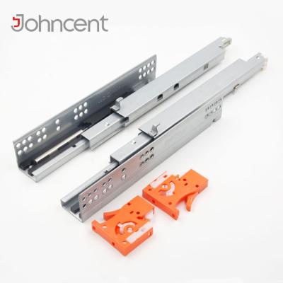 China Factory Price Undermount Drawer Soft Closing Full Slide Extension Soft End for sale