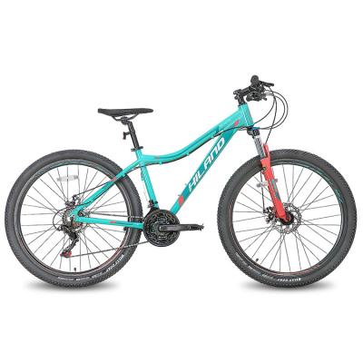 China Popular popular mountain bike HILAND 26 inch 27.5 inch women mountain bike mtb 21 speed cross country mountainbike bicycle for sale