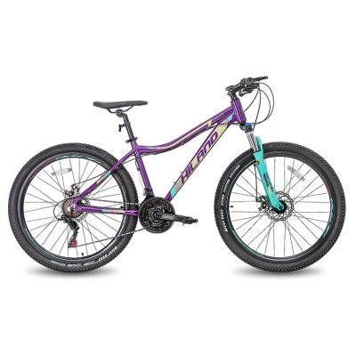 China Popular High Quality HILAND 26 Inch Mountain Bike Women's 27.5 Inch Mountain Bike 21 Speed ​​MTB Aluminum Alloy Hard Frame Rise for sale