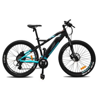 China Best suspension HILAND ROCKSHARK mountain bike e fork 27.5 inch 24 speed bafang electric mountain emtb for sale