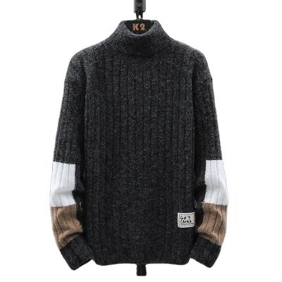 China Factory direct sale fashionable crop top men's sweaters turtle neck anti-pilling sweaters men's sweaters for sale