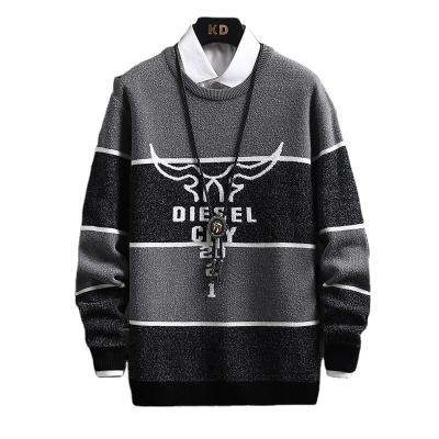 China Factory direct anti-pilling new popular size men's sweater loose quick knit sweater for sale