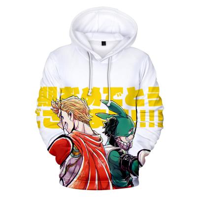 China Viable My Hero Academia Season 4 3D Digital Adult Kids Fashion Casual Hoodie for sale