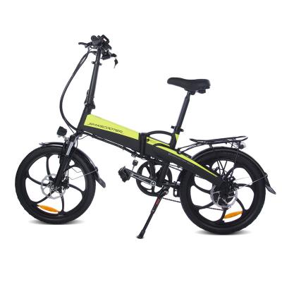 China Tourwheel 20 inch 48v lithium battery full suspension multifunctional frame folding electric bike with passenger for sale