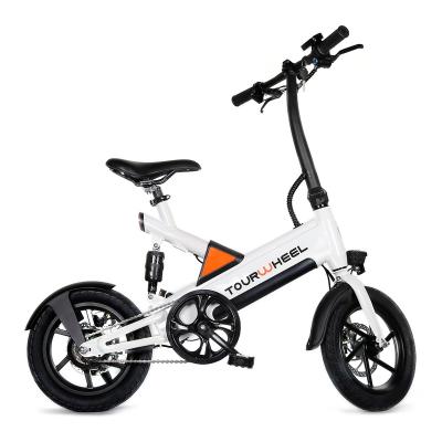 China OEM Logo Available Adjustable Seat Electric Custom Fashion Wholesale Cheap City Folding Ebike Tourwheel Luxury Folding City Bike for sale