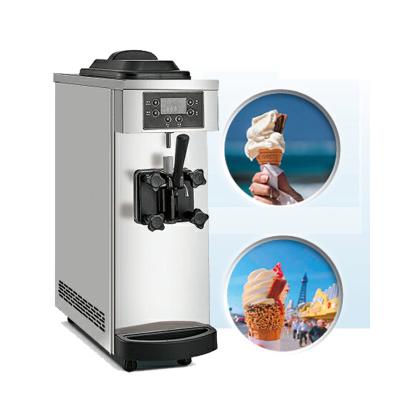 China Small Automatic Home Soft Serve Soft Roll Ice Cream Maker Commercial Machine for sale