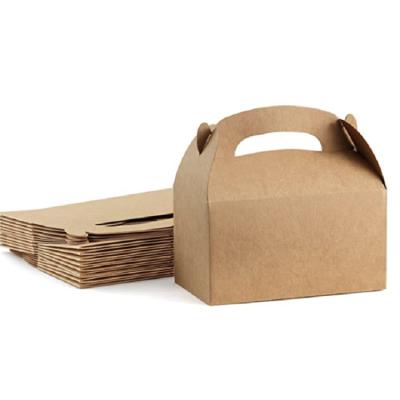 China Cherry Packaging Custom Kraft Brown Eco - Friendly Foldable Fruit Box Recyclable for sale