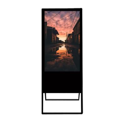 China Hot Sales Indoor 43/49/55 Inch Indoor Portable LCD Advertising Screens Smart Digital Signage Player Billboard for sale