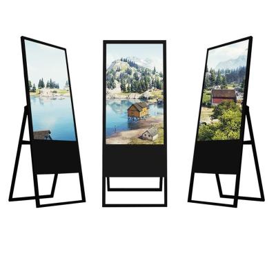 Китай 43 Inch Indoor Electronic Digital Signage Advertising Machine Floor-standing Vertical Billboard Network Player LCD Advertising Screen продается