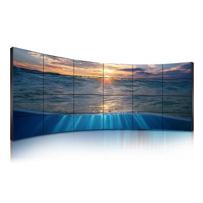 China 49/65 3x3 3x4 Large Screen Indoor LCD Splice Screen Video Wall For Stage TV Background for sale