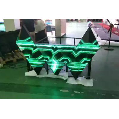 China 2022 Special New Shape Indoor Led Display Screen 5mm Pixels For Stage Bar Use for sale