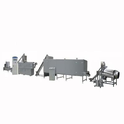 China Corn Flour Industrial Puff Machines Food Extruded Rice Snacks Production Line Machinery for sale