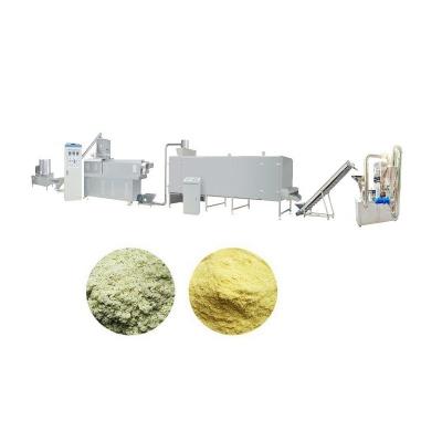 China Factory extruded ready-to-eat baby food supplement puffed porridge flour food product production line machine for sale