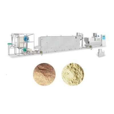 China Factory Forbaby Instant Cereal Powder Extruder Pour Food Baby Food Production Lines for sale