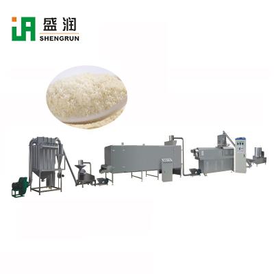 China Automatic 201 Stainless Steel Couscous Making Machine Baby Food Extruder Nutritional Powder Extrusion Production Line for sale