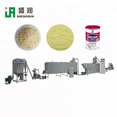 China Nutritional Baby Food Making Machine Processing Line Nutritional Baby Food Powder Puff Machine Instant Cereal Powder Porridge Production Line for sale