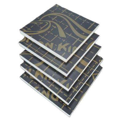 China Two modern high quality 18MM times Hot-press film faced plywood with poplar core for sale