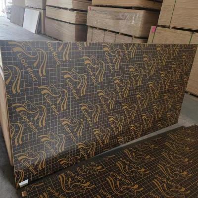 China Modern Film Faced Plywood Twice Quality With 8-10 Times Use for sale