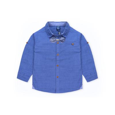 China Regular Fit Cotton Shirts Boys Kids Children Clothing Gentleman Jack Breathable Clothing For Baby Boy for sale