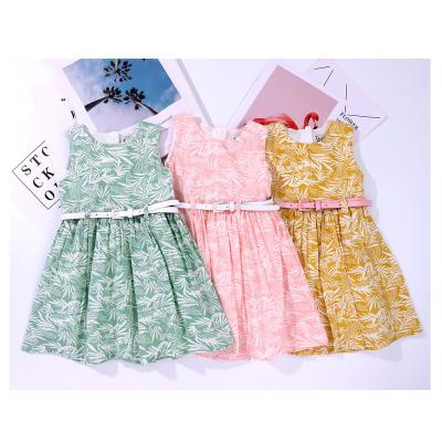 China New Arrival Anti-wrinkle Design Clothing Cotton Fabric Comfortable Toddler Baby Pink Dress Girls Skirts for sale