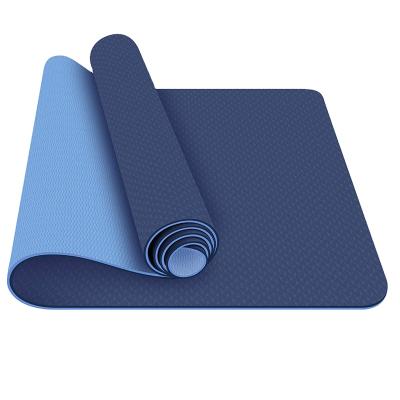 China 2021 Durable Amazon Hottest Selling Eco-Friendly Non Slip Anti-Slip Strip Yoga Mat Wholesale for Exercise for sale